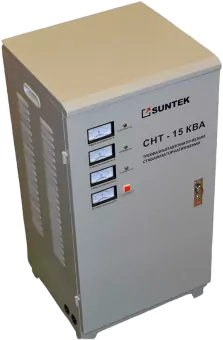 Трехфазный стабилизатор Suntek СНТ-15000-ЭМ